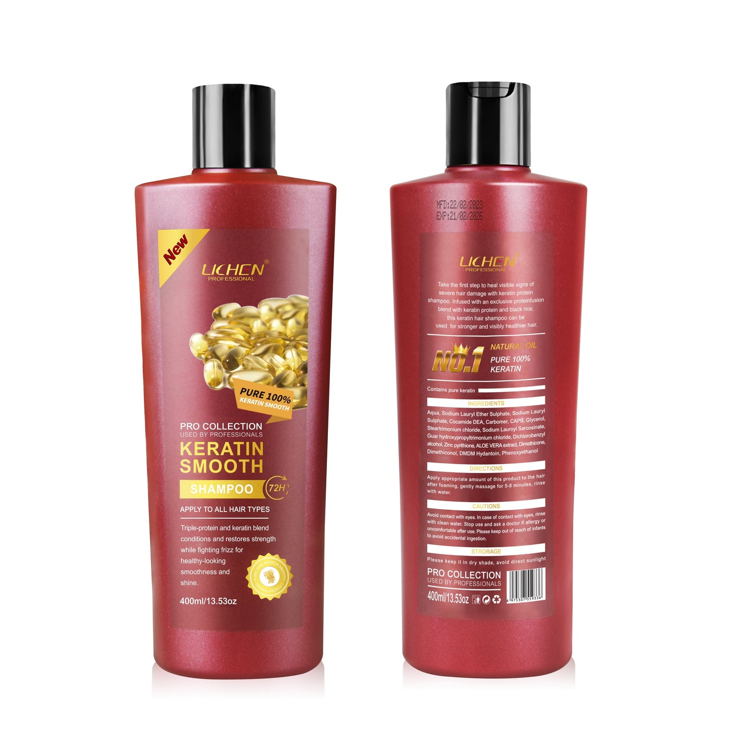 Keratin Smooth Shampoo 400ml