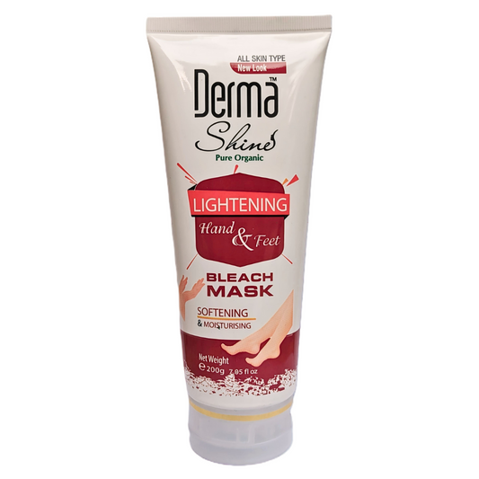 Derma Shine Hand and Feet Lightening Bleach Mask