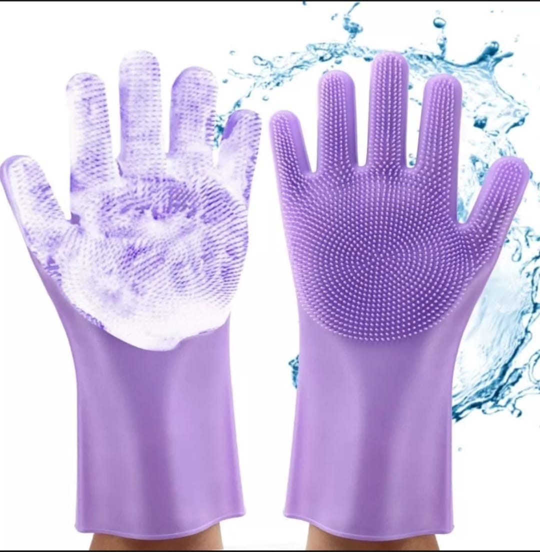 Hand Gloves For Women / Washing Gloves, Silicone Dish Washer, Hand Gloves For Cleaning