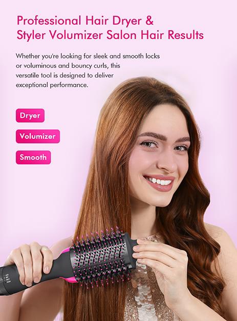 One Step Hair Dryer Brush and styler Brush