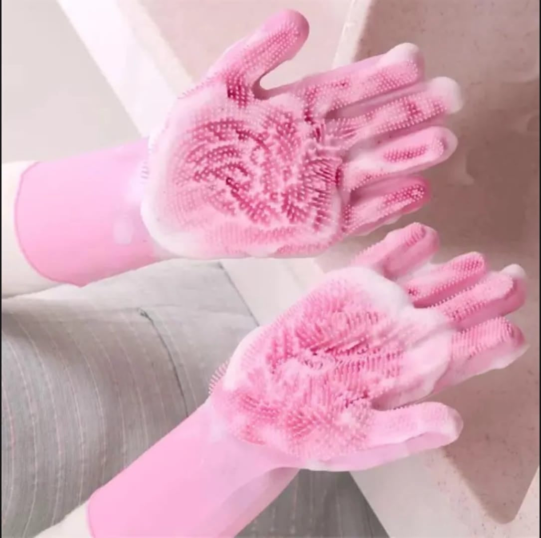 Hand Gloves For Women / Washing Gloves, Silicone Dish Washer, Hand Gloves For Cleaning