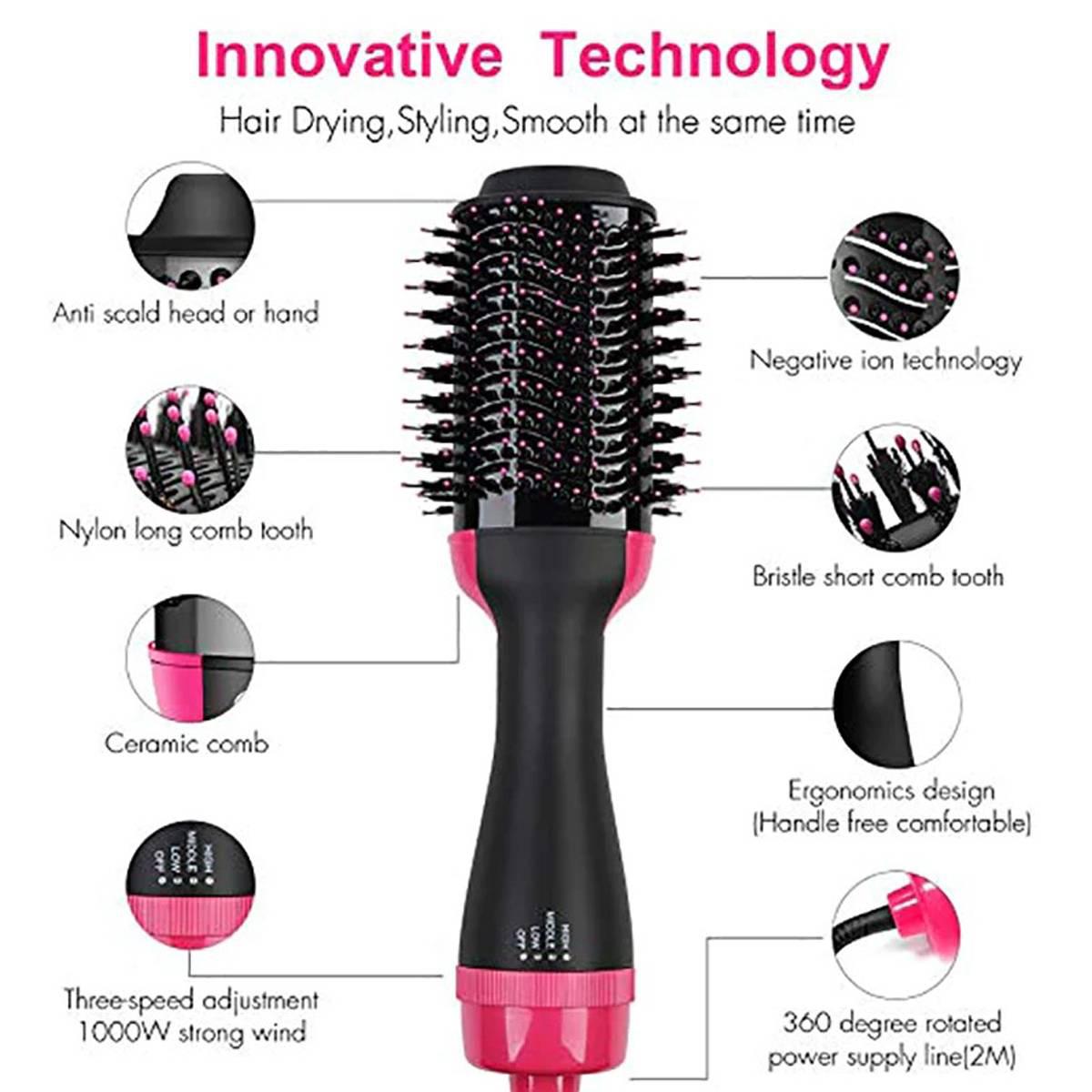 One Step Hair Dryer Brush and styler Brush