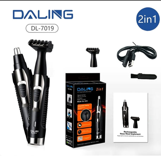 Daling 2 in 1 Rechargeable Noes / Ear & Shaver Trimmer