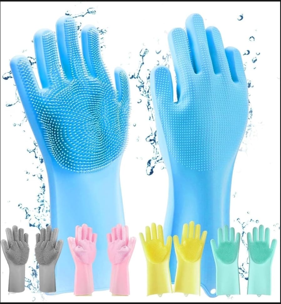 Hand Gloves For Women / Washing Gloves, Silicone Dish Washer, Hand Gloves For Cleaning